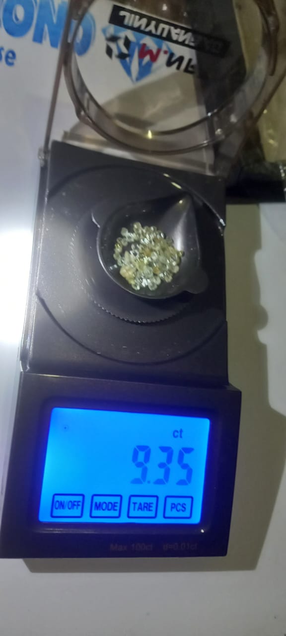 Lot de diamants — 9,35 ct